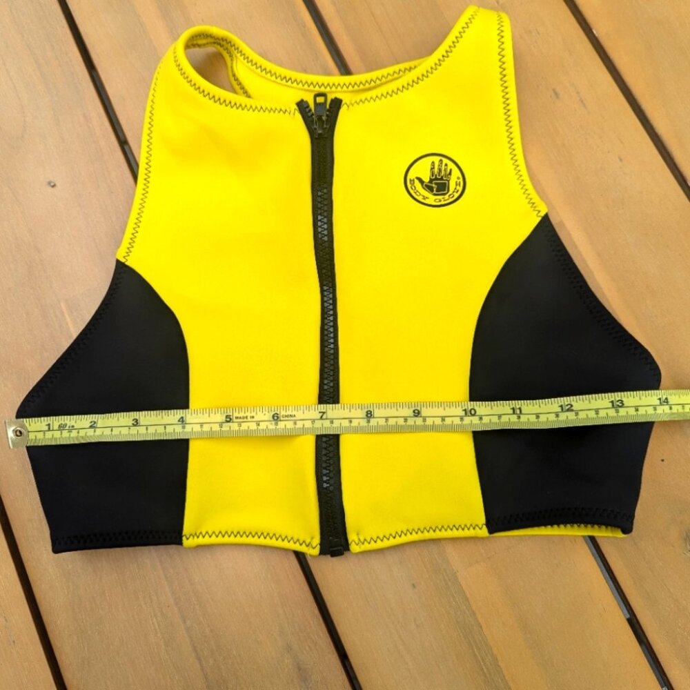 Yellow Body Glove Bikini Top - size Large Bnwot - Picture 4 of 7